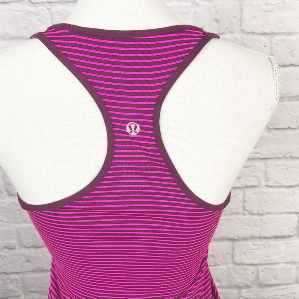 Lululemon Cool Racerback in Hyper Stripe - Picture 3 of 5